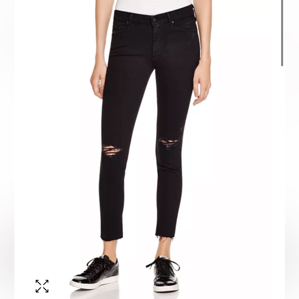 Mother The Looker Ankle Fray! EUC Wash: Guilty As Sin!
